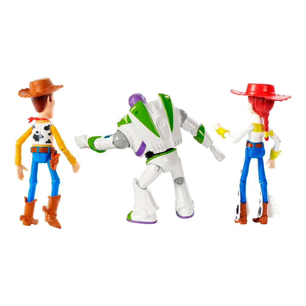 Foto 3 pulgar | Juguetes Disney Pixar Story Buzz/Woody y Jessie