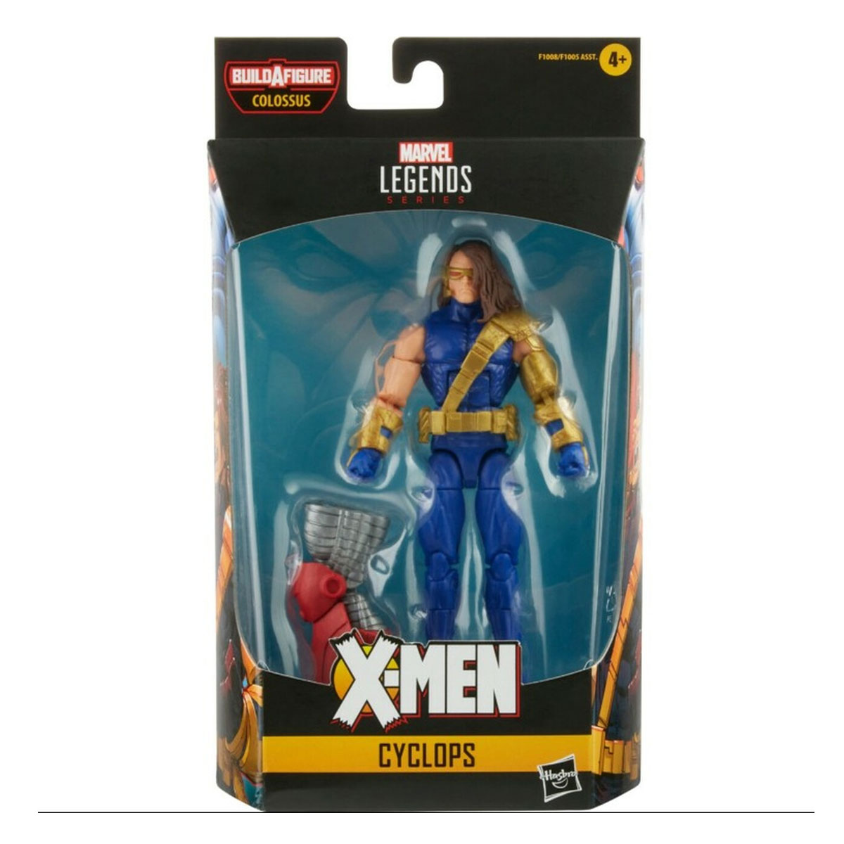 Foto 2 pulgar | Figura Ciclope X Men Era de Apocalipsis Marvel Legends