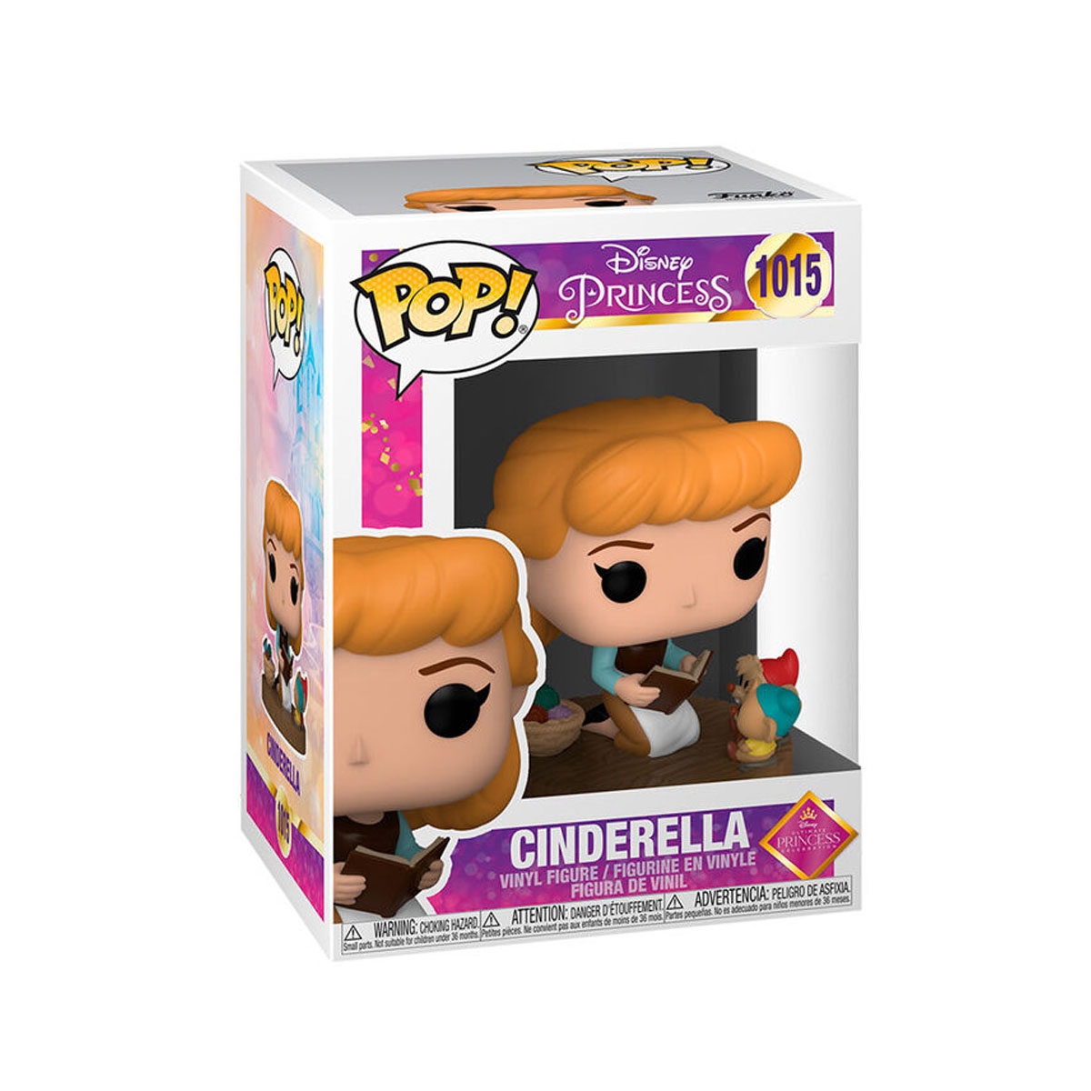 Foto 2 pulgar | Figura Funko Pop Disney Princesas Cenicienta