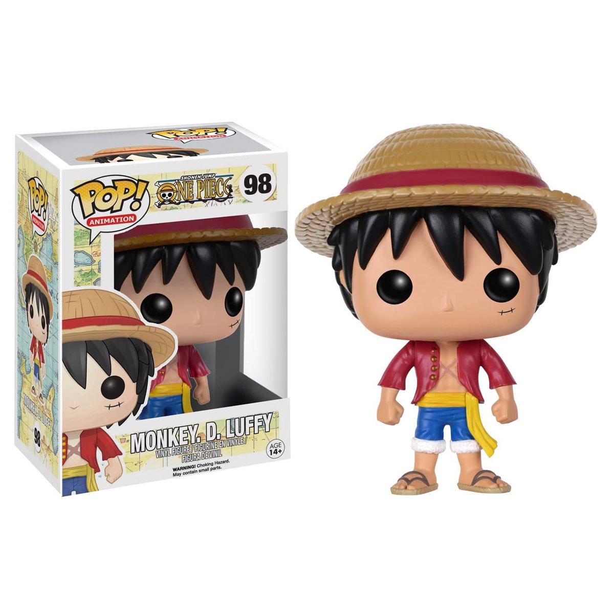 Foto 3 pulgar | Figura de Funko Pop Luffy One Piece