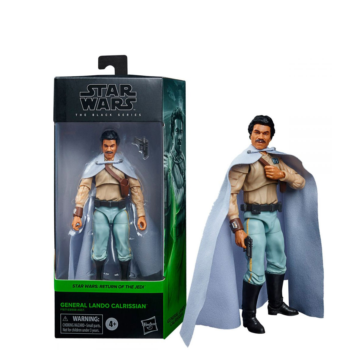 Foto 2 pulgar | Figura de Star Wars Black Series Lando Calrissian