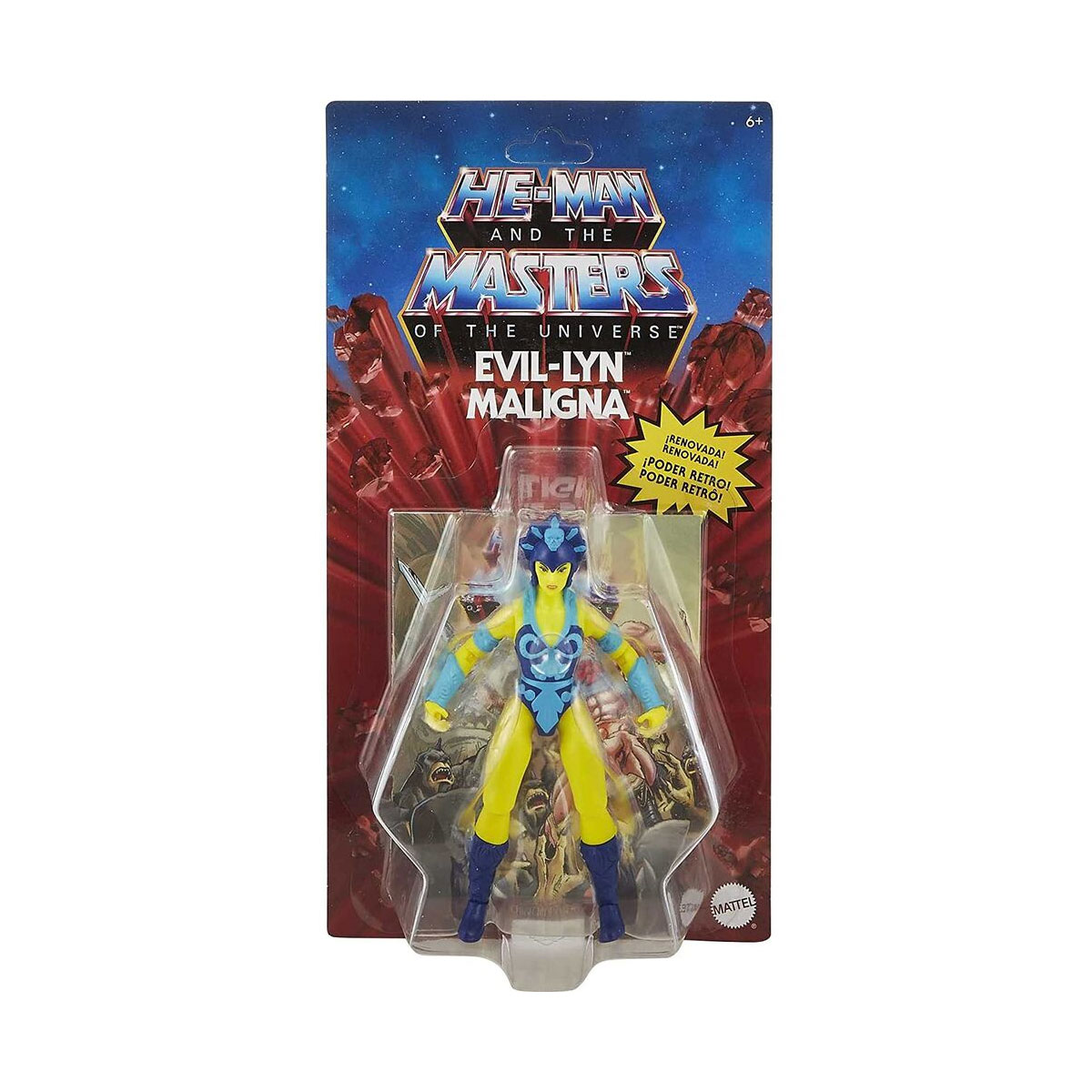 Figura de He Man y Los Amos del Universo Evil Lyn Maligna Multicolor