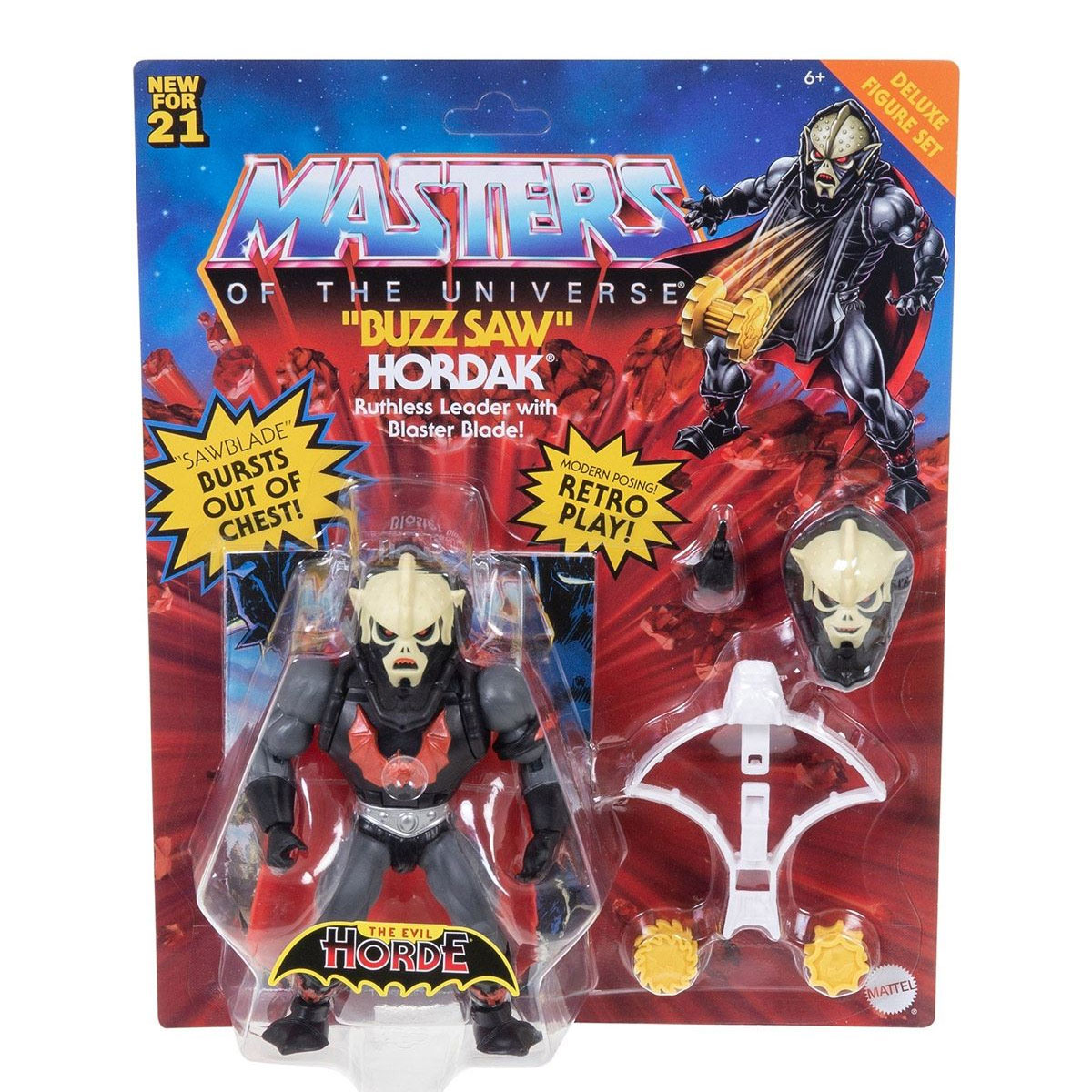 Foto 2 | Figura de He Man y Los Amos del Universo Buzz Saw Hordak Multicolor