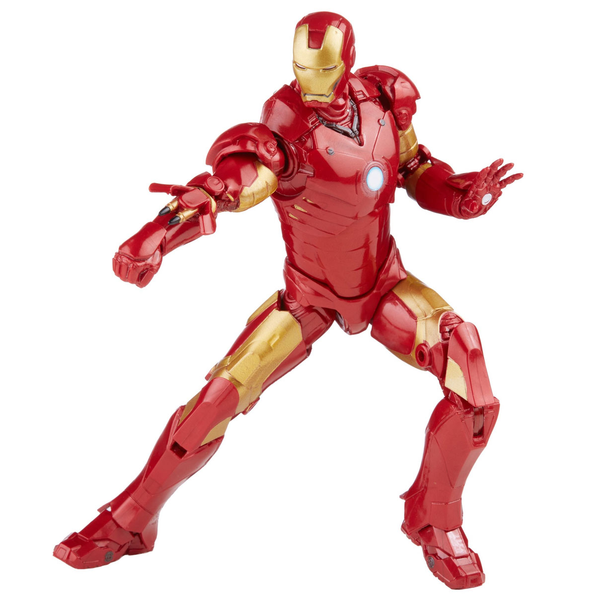 Foto 4 pulgar | Figura de Marvel Legends Saga del Infinito Iron Man Mk 3