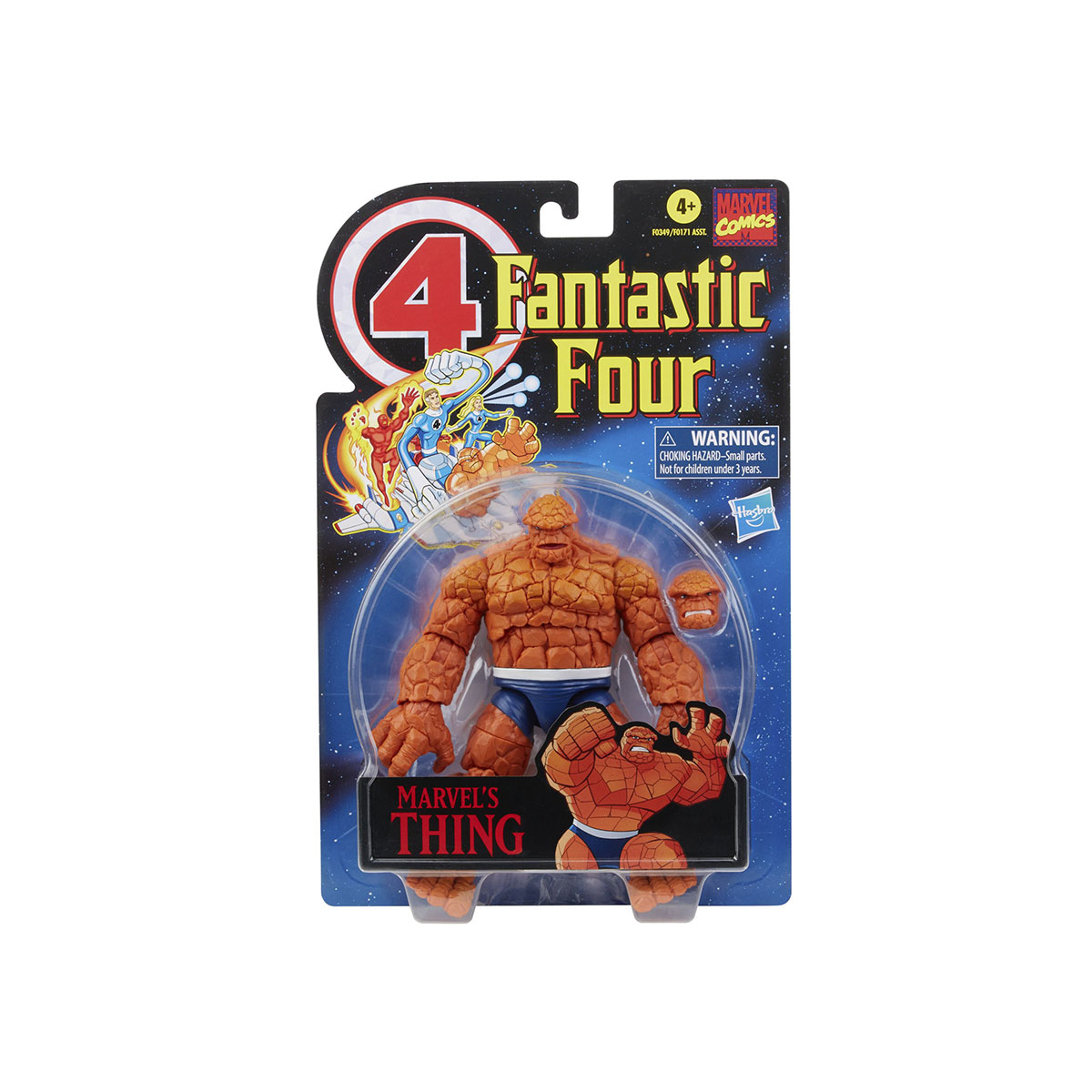 Foto 4 pulgar | Figura Marvel Legends 4 Fantasticos La Mole