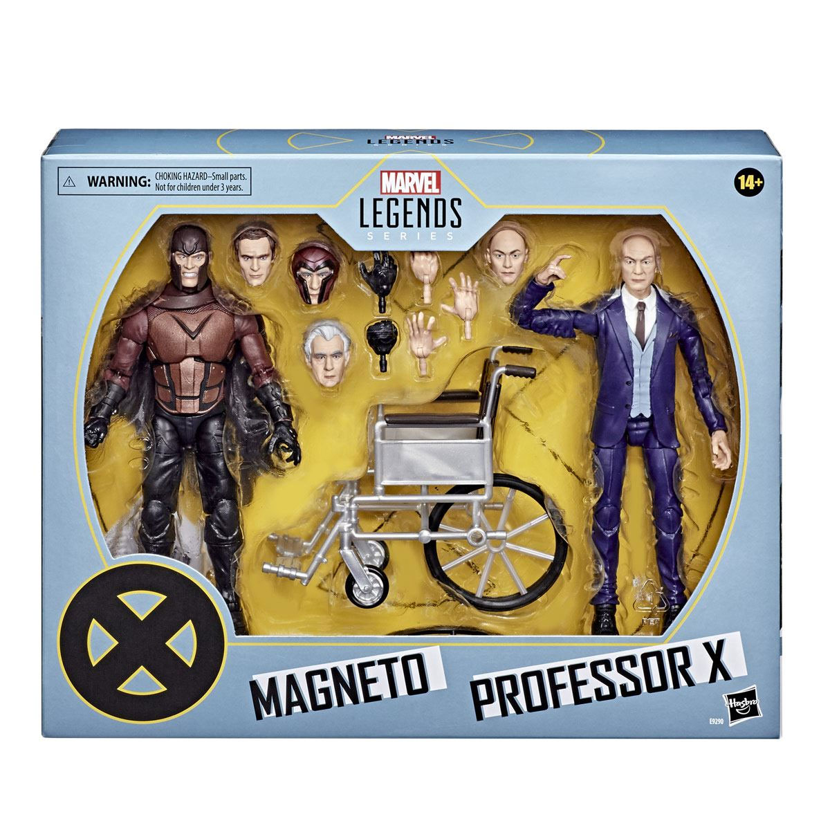 Foto 2 pulgar | Figuras de Marvel Legends X-men Magneto y Profesor X Hasbro