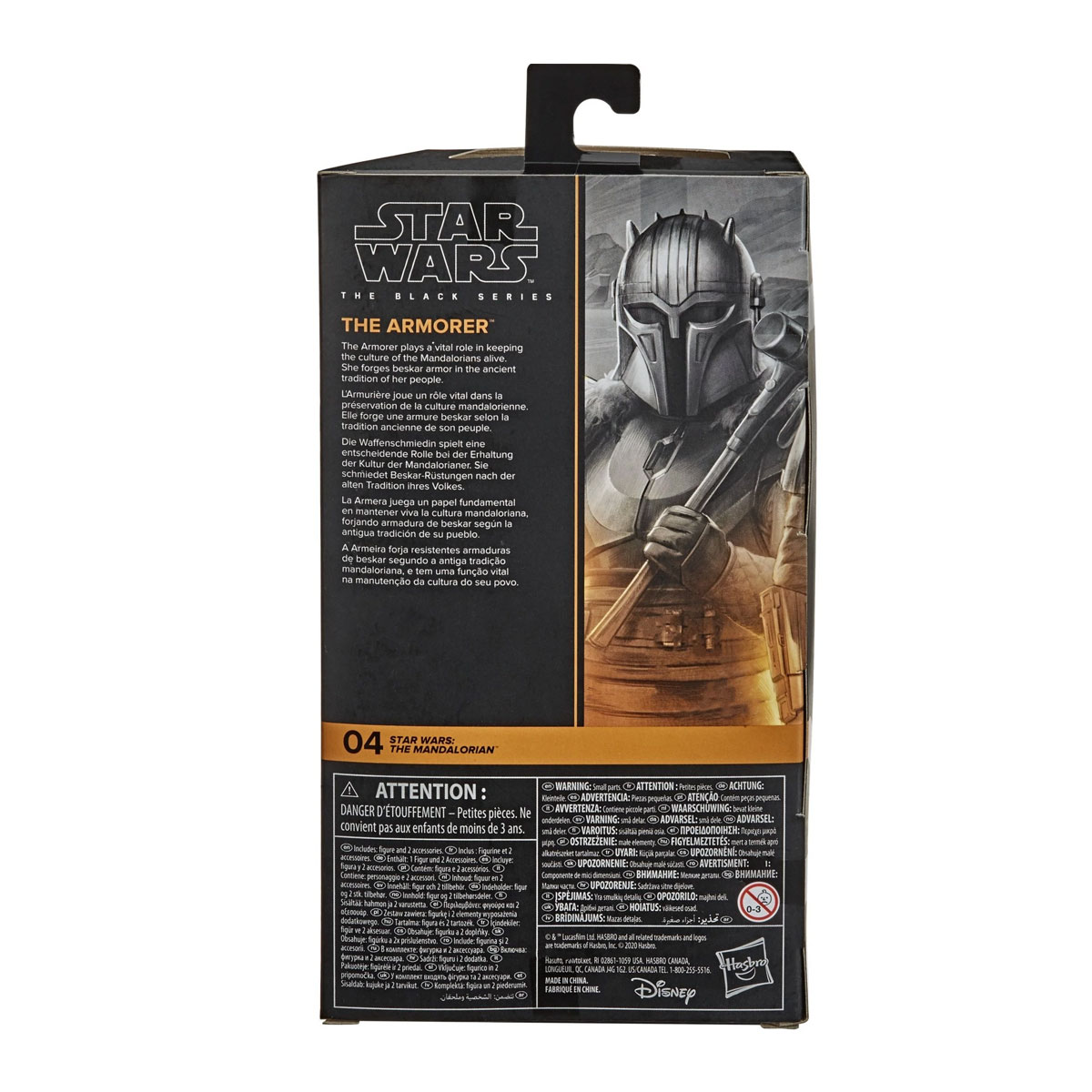 Foto 3 pulgar | Figura Star Wars Black Series The Mandalorian La Armera Hasbro