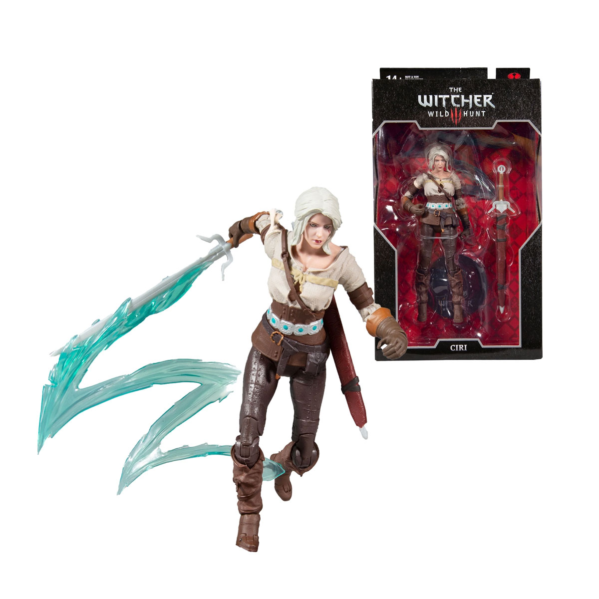 Foto 2 pulgar | Figura Mcfarlane de The Witcher Ciri