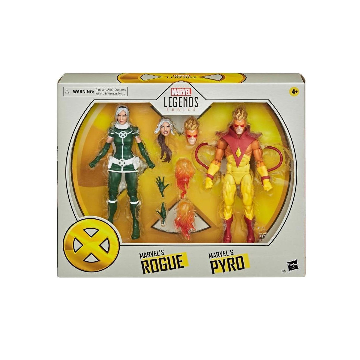 Foto 2 pulgar | Figura Marvel Legends X Men Doble Pack Pyro y Rogue