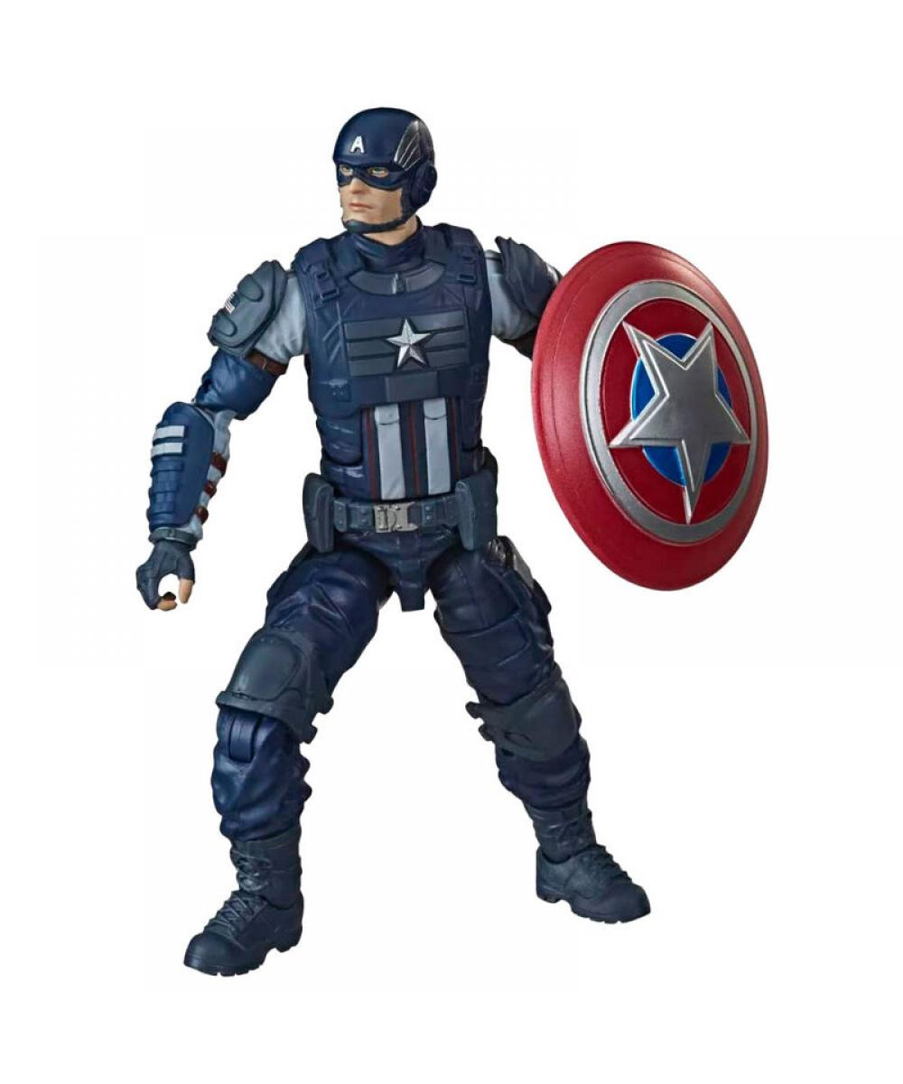 Figura de Acción Marvel Legends Capitán América Video Game Hasbro