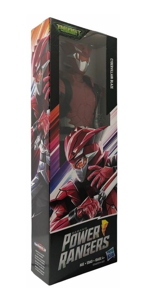 Foto 2 pulgar | Figura Power Rangers Hasbro 30 cm Cybervillain Blaze