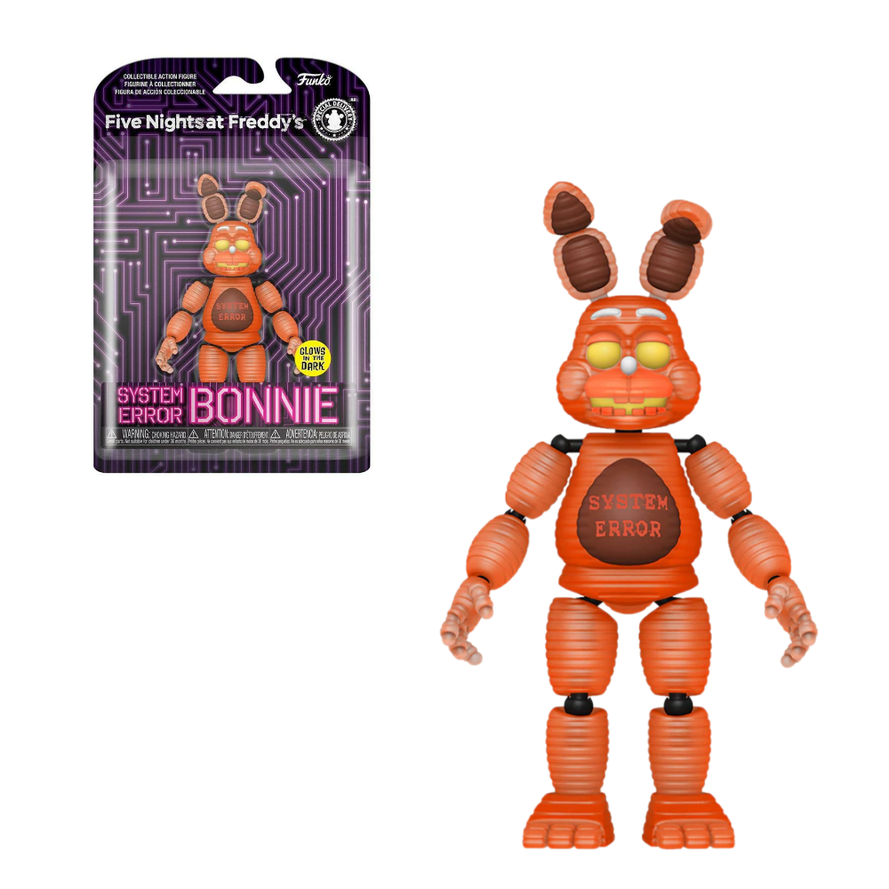 Foto 3 pulgar | Figura de Acción Glow por Funko - Bonnie System Error - Five Nights At Freddy's