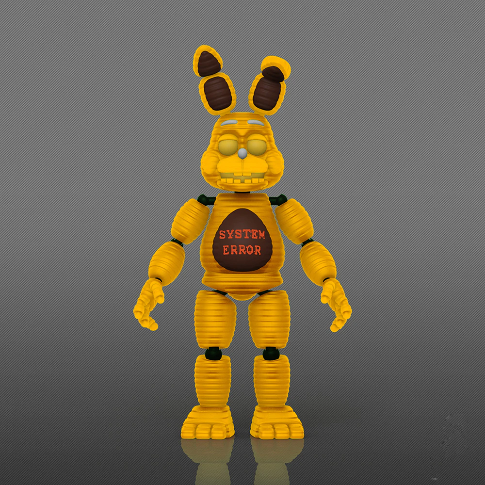 Foto 4 pulgar | Figura de Acción Glow por Funko - Bonnie System Error - Five Nights At Freddy's