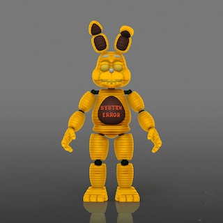 Foto 3 | Figura de Acción Glow por Funko - Bonnie System Error - Five Nights At Freddy's