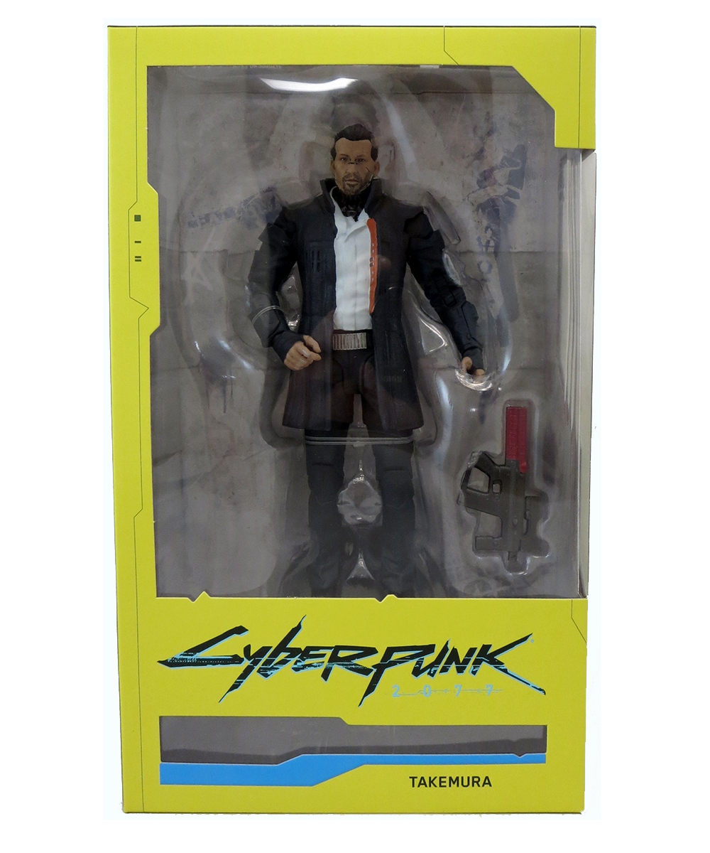 Foto 3 | Figura Cyberpunk Takemura Mcfarlane Multicolor