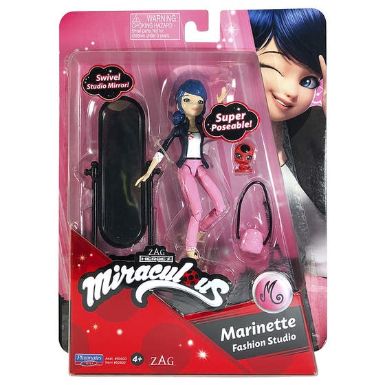 Foto 3 pulgar | Miraculous Figura De 5'' Marinette