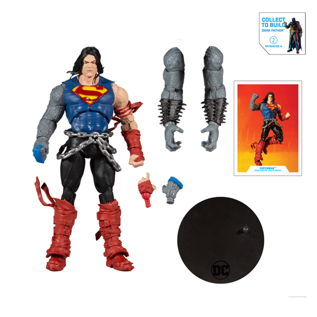 Foto 2 pulgar | Figura Mcfarlane Dc Multiverse Superman Dark Nights Death Metal