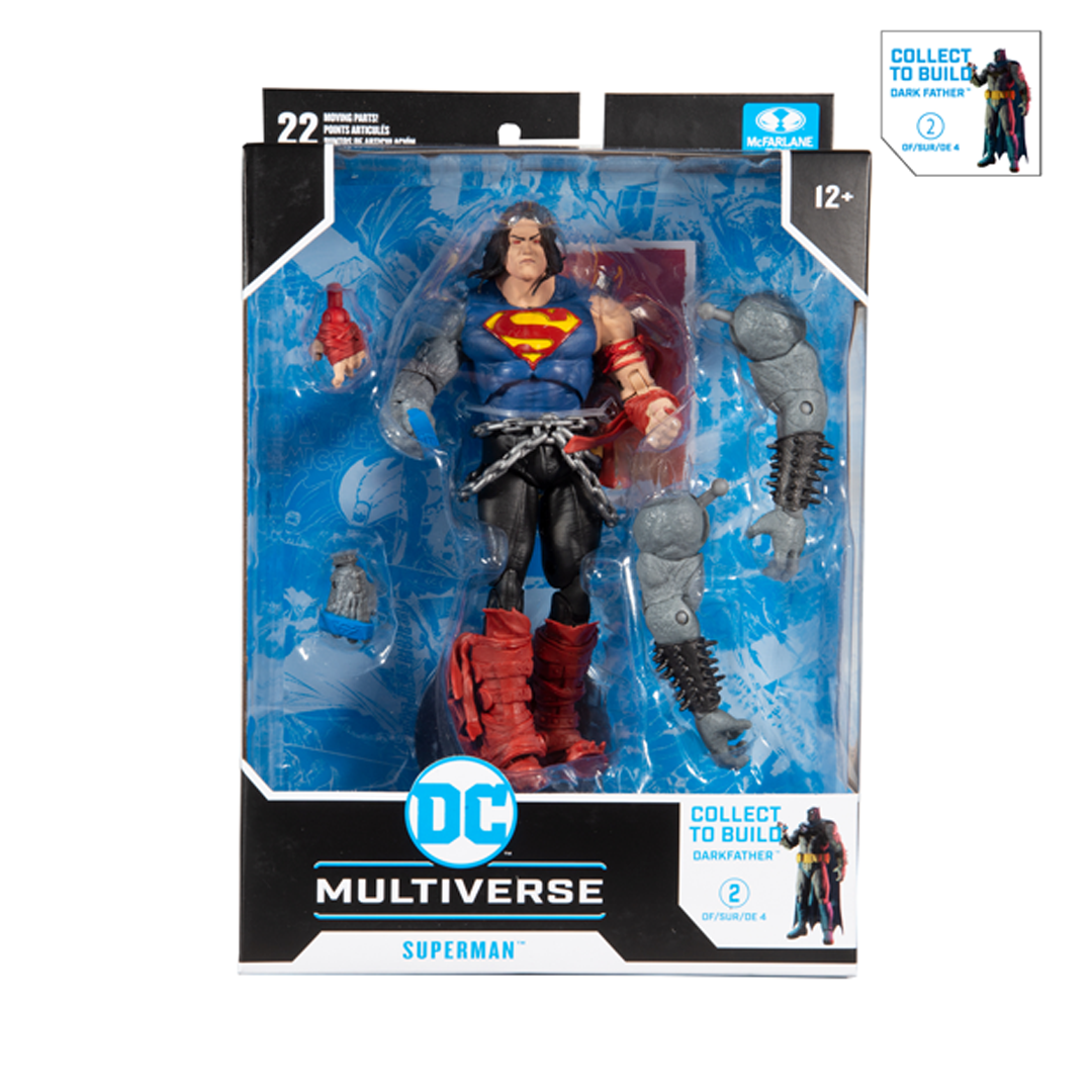 Foto 4 pulgar | Figura Mcfarlane Dc Multiverse Superman Dark Nights Death Metal