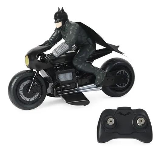 Foto 3 pulgar | Batcycle Radio Control Con Figura