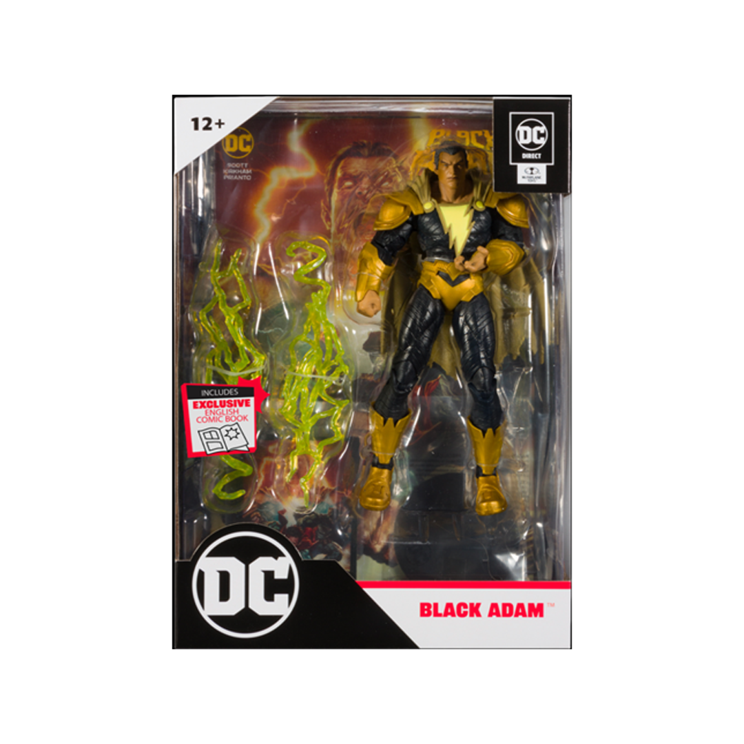 Foto 4 pulgar | Figura McFarlane Dc Multiverse Black Adam