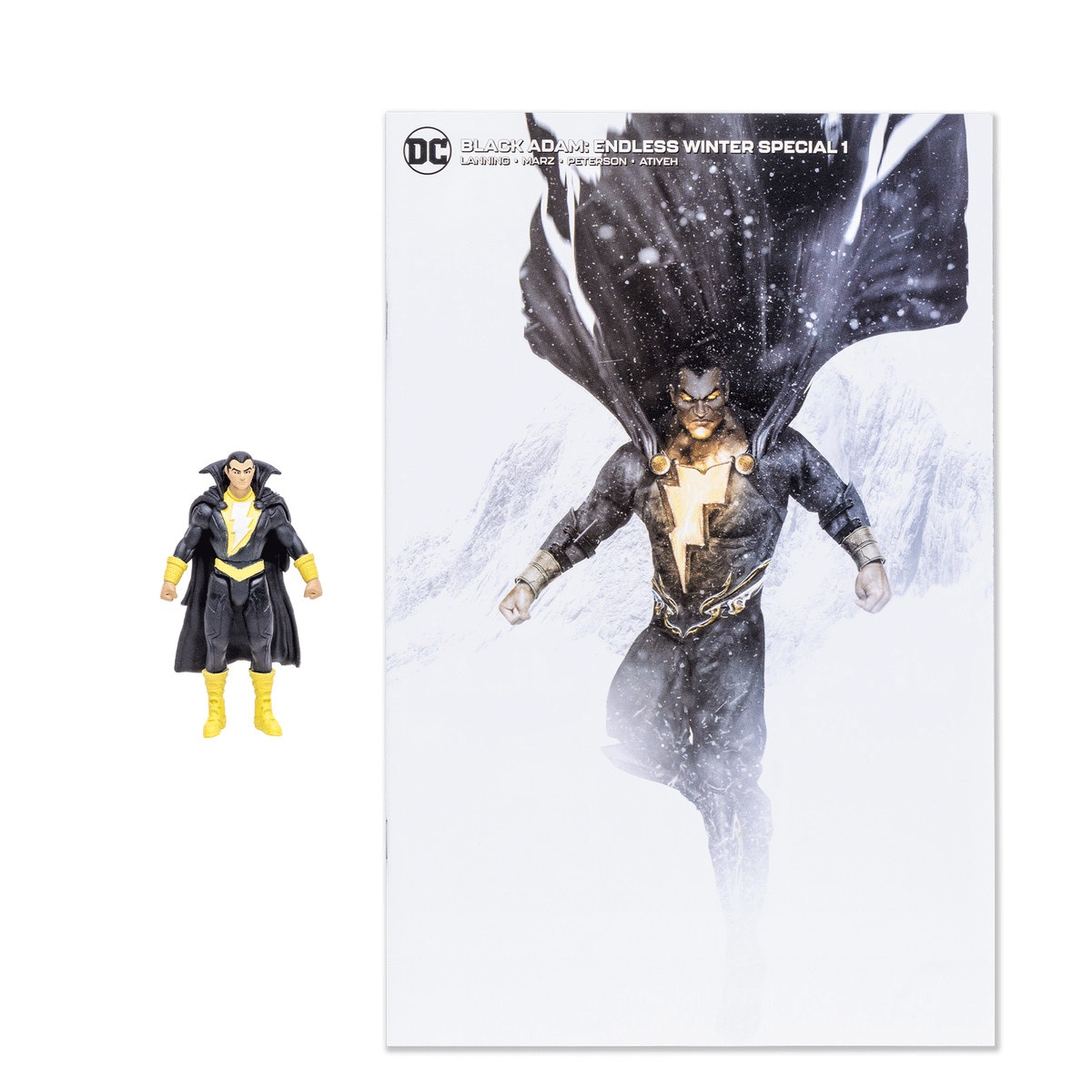 Foto 3 pulgar | Figura McFarlane Dc Multiverse Black Adam Comic Book