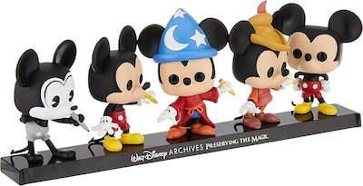 Foto 2 | Funko Pop! Disney Mickey Mouse 5 Pack Archive Exclusive