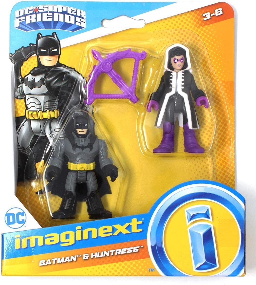 Foto 3 pulgar | DC Super Friends Batman y Huntress Mattel GKJ66 Imaginext