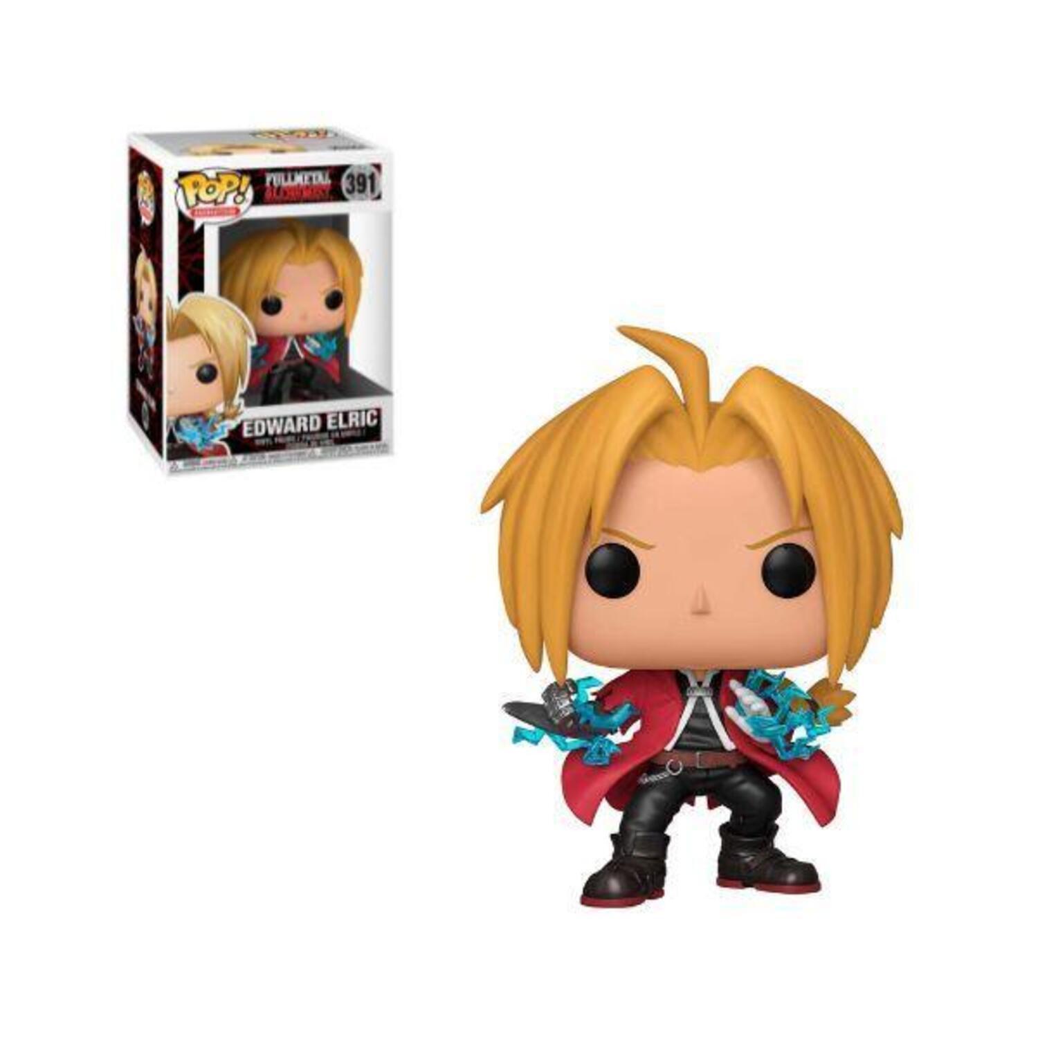 Foto 3 pulgar | Figura Funko Pop Edward Elric  Fullmetal Alchemist #391