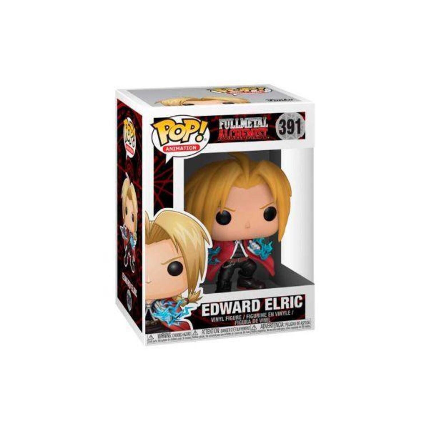 Foto 4 pulgar | Figura Funko Pop Edward Elric  Fullmetal Alchemist #391