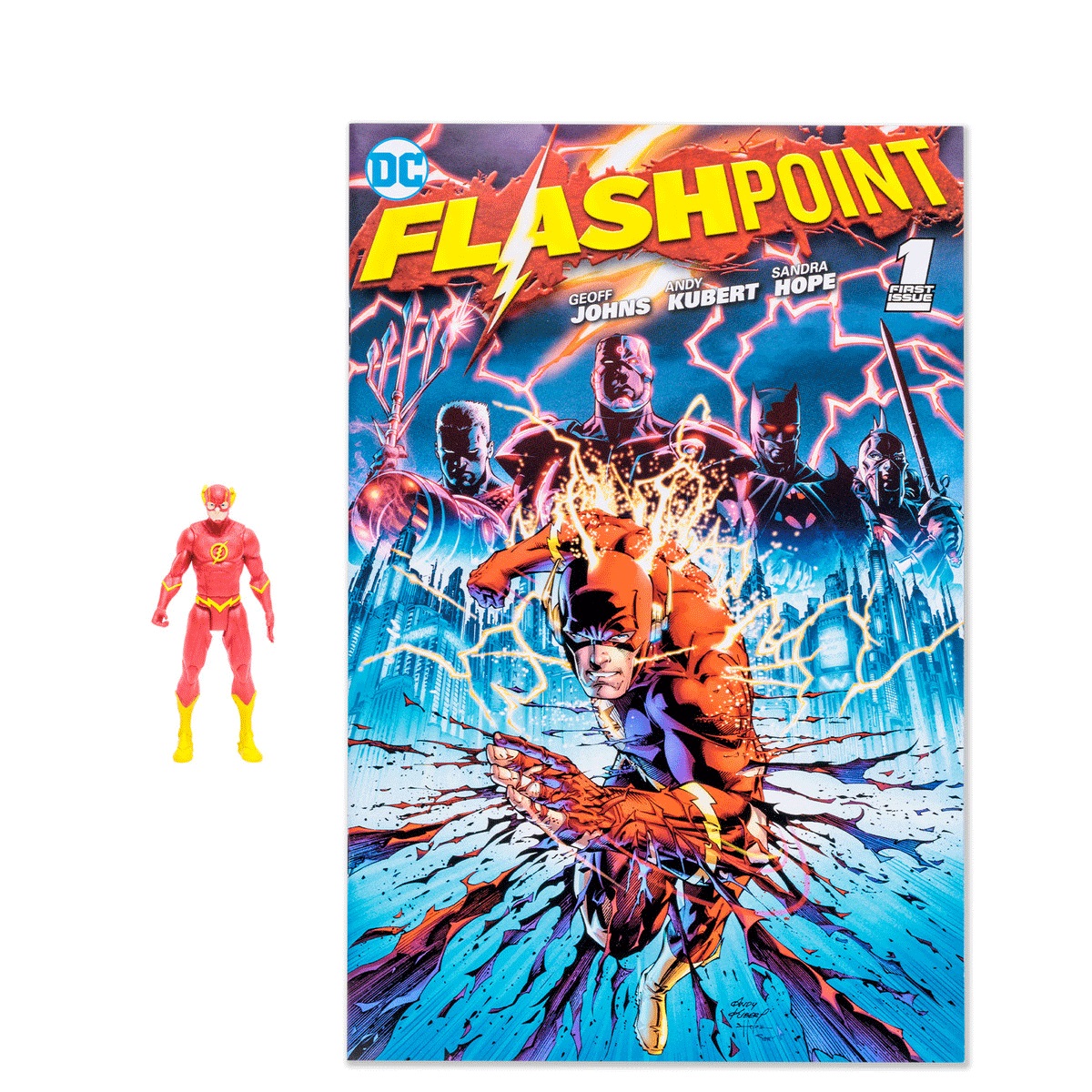 Foto 3 pulgar | DC Flash Flashpint Dc Multiverse Comic Book