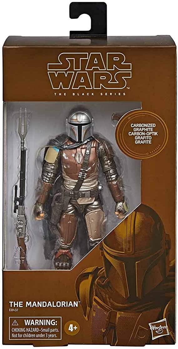Foto 3 | Figura The Mandalorian Hasbro Star Wars The Black Series Grafito