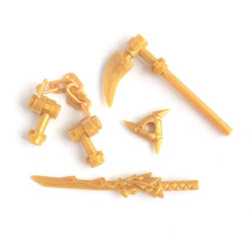 Foto 2 pulgar | Venta Internacional- Lote De 4 Armas Lego Ninjago - Del Set 9450