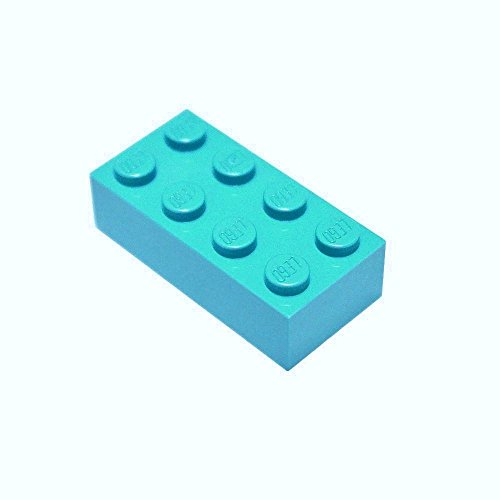 Foto 2 pulgar | Venta Internacional- Lego Partes Y Piezas: Azul Medio (azul Cielo Profundo) 2x4 Ladrillo X20