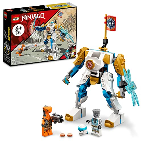 Venta Internacional- Lego Ninjago Zane Power Up Mech Evo 71761 Playset Con Ninja Battle Toys