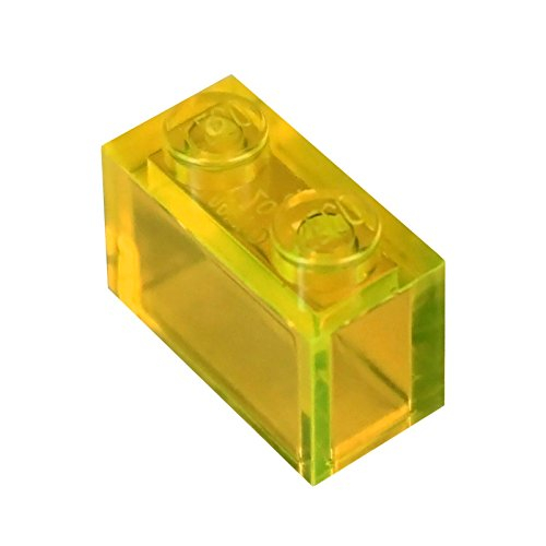 Foto 2 pulgar | Venta Internacional- Piezas Y Piezas Lego: Amarillo Transparente 1x2 Ladrillo X50