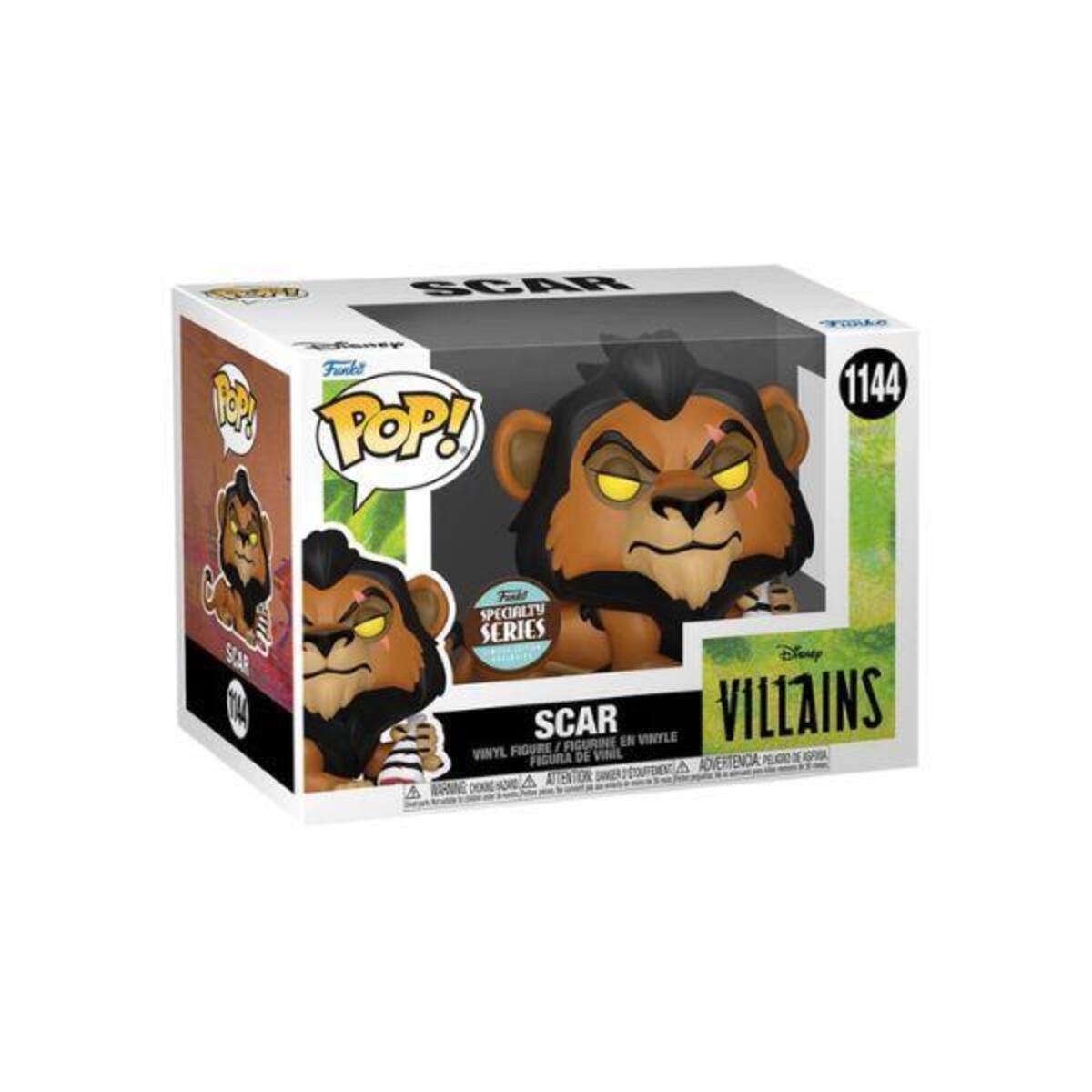 Foto 3 pulgar | Funko Pop Disney Villains El Rey León Scar Con Carne # 1144