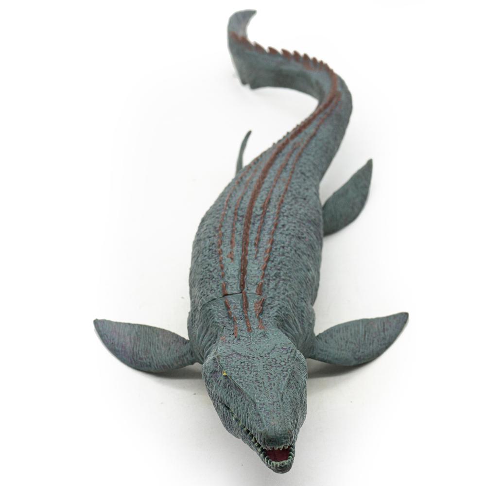 Figura de Dinosaurio Didacti Juegos DJ-1110 color Verde Mosasaurus Jurassic