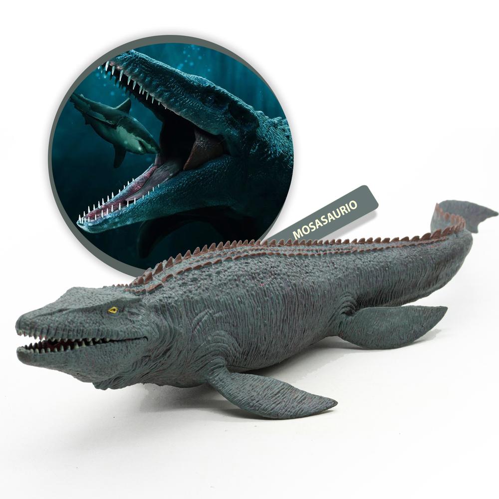 Foto 4 | Figura de Dinosaurio Didacti Juegos DJ-1110 color Verde Mosasaurus Jurassic