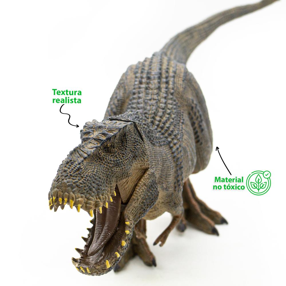 Foto 4 | Figura de Tiranosauro Rex Didacti Juegos Jurásico color Gris