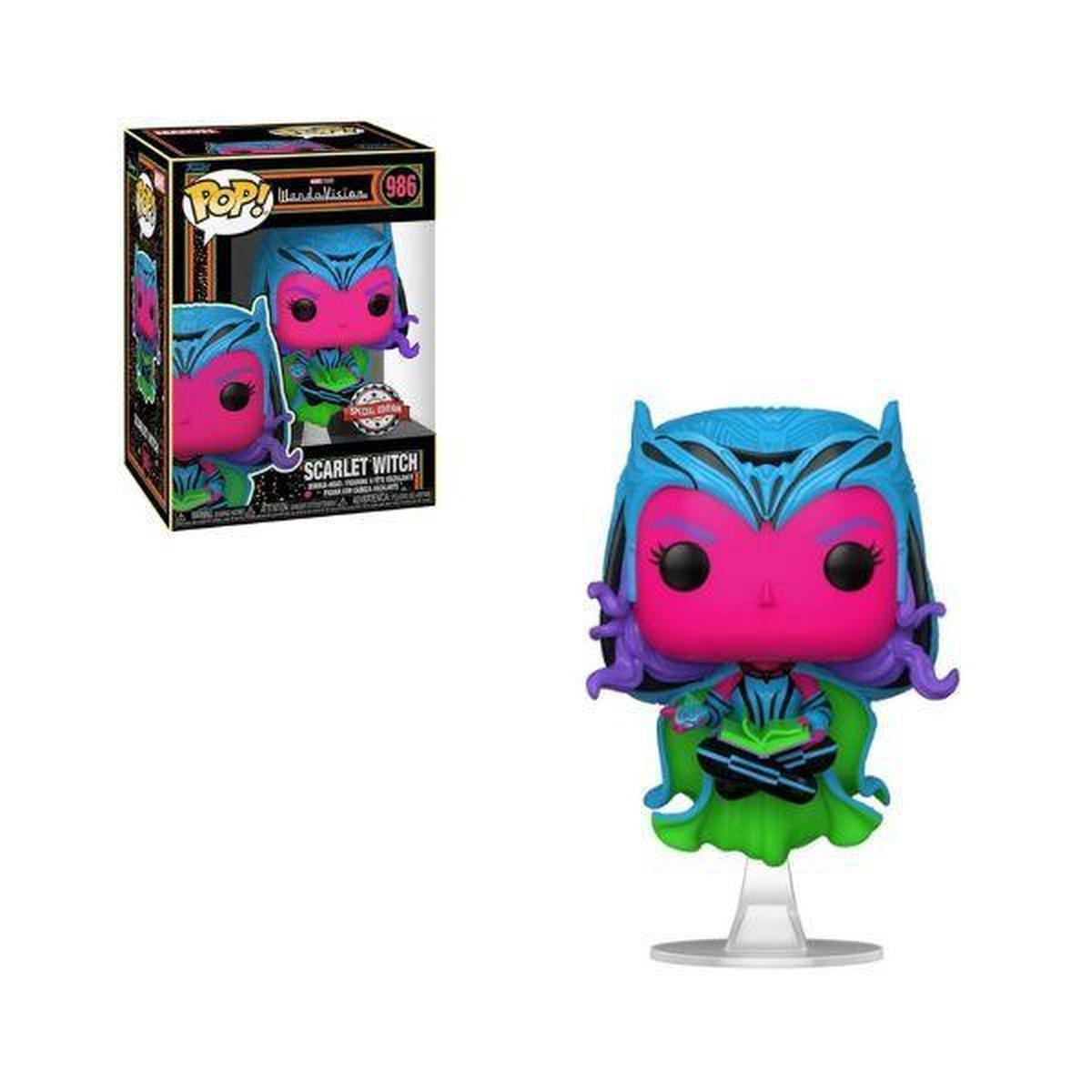 Foto 3 pulgar | Funko WandaVisión Bruja Escarlata Blacklight
