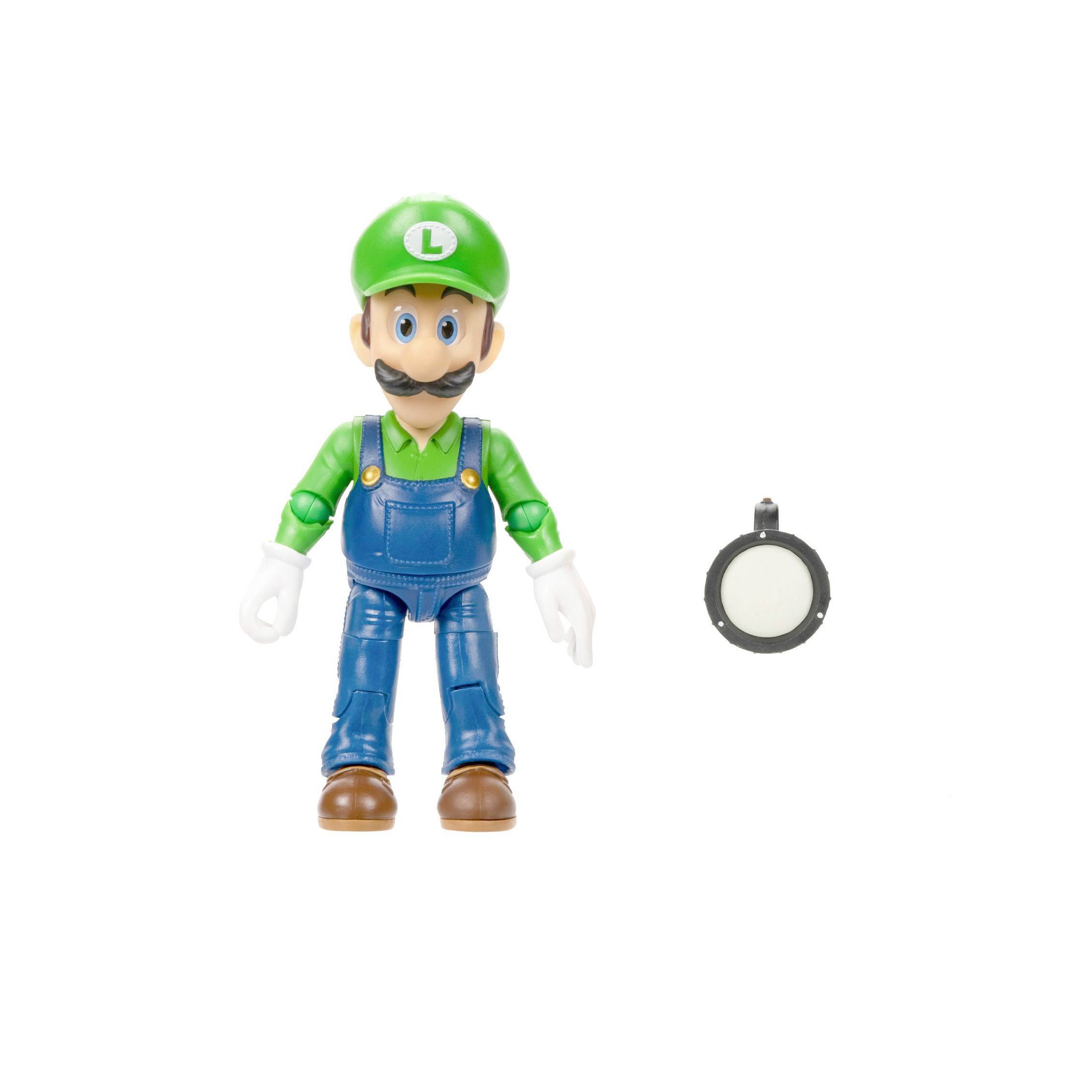 Foto 4 pulgar | Figura Nintendo Luigi Multicolor