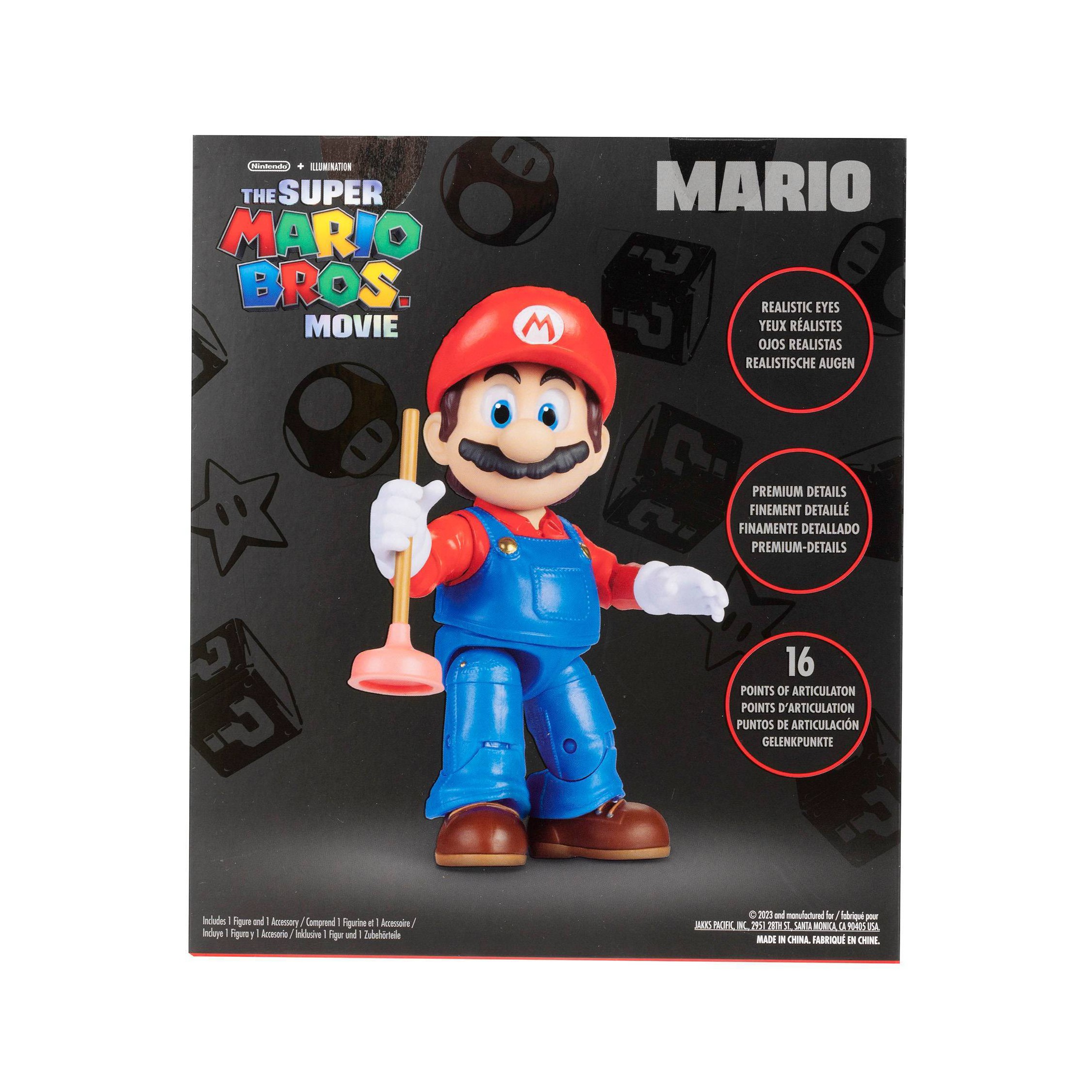 Foto 6 pulgar | Figura Nintendo Mario Multicolor