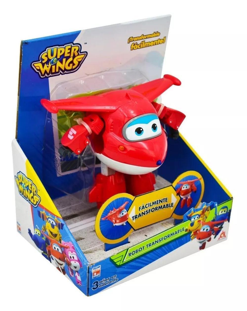 Foto 2 pulgar | Super Wings Robot Trasformable Jett 10 Cm Fotorama