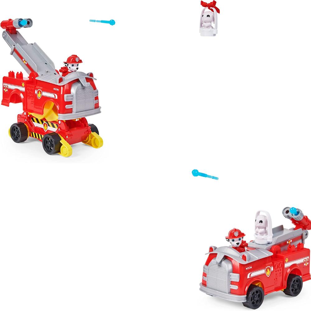 Foto 3 pulgar | Figuras Paw Patrol: Rise And Rescue Transforming Car With Marshall