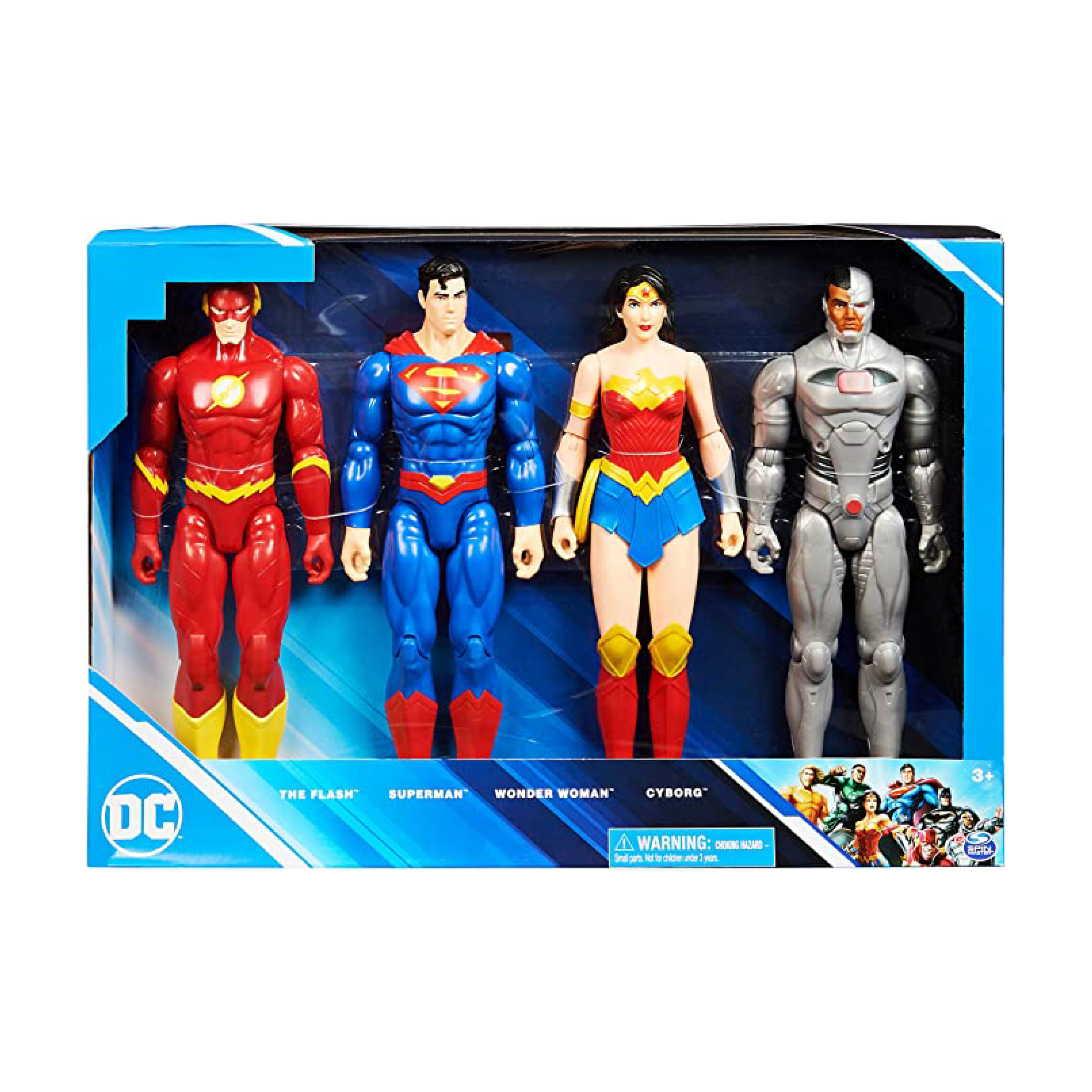 4 Figuras Dc Comics Super Héroes