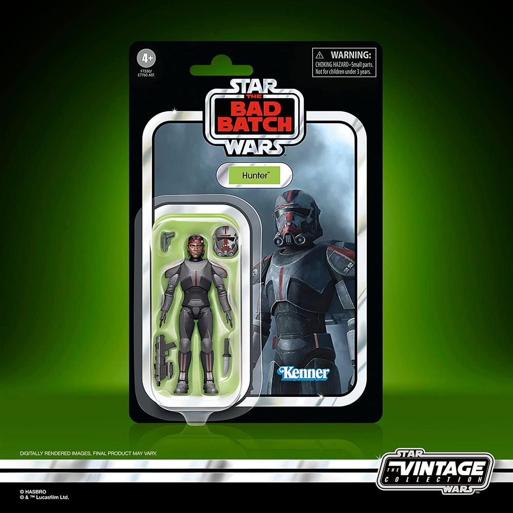 Foto 3 pulgar | Figura Star Wars Vintage Collection: The Bad Batch Hunter