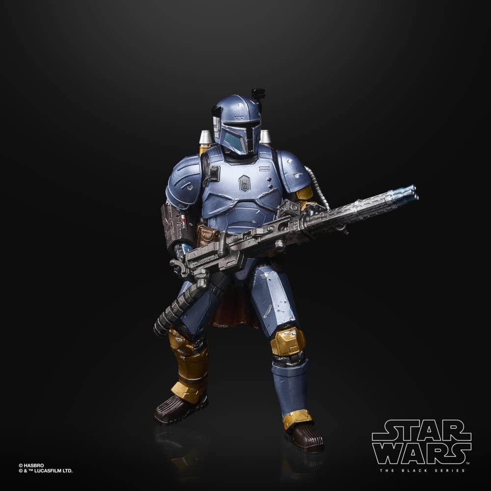 Foto 4 pulgar | Figura Star Wars The Black Series: The Mandalorian Paz Vizsla Grafito