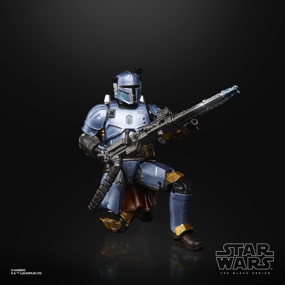 Foto 5 pulgar | Figura Star Wars The Black Series: The Mandalorian Paz Vizsla Grafito