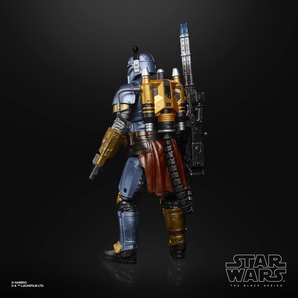 Foto 6 pulgar | Figura Star Wars The Black Series: The Mandalorian Paz Vizsla Grafito