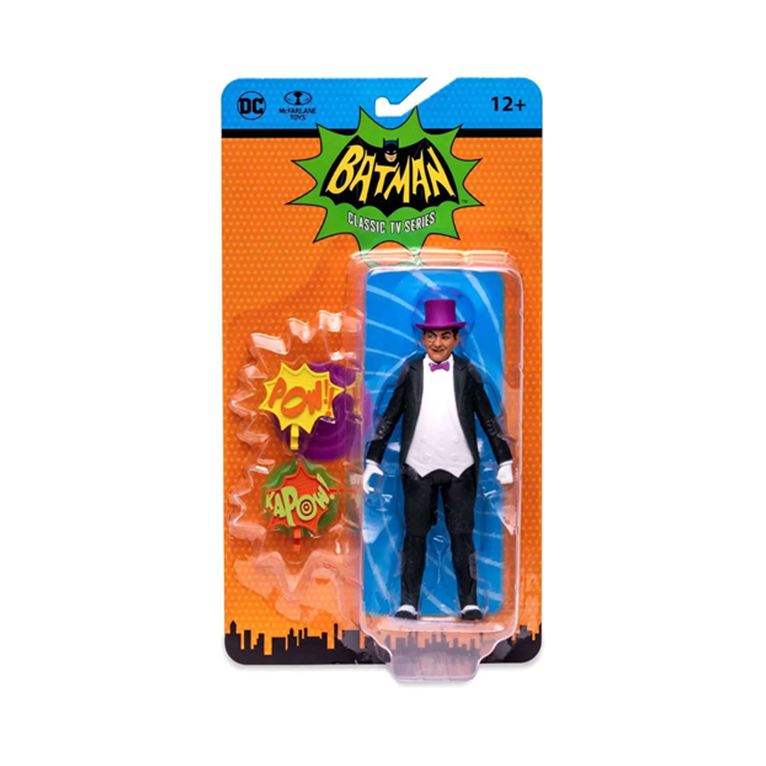 Foto 3 pulgar | Figura McFarlane Batman Classic TV Series The Penguin